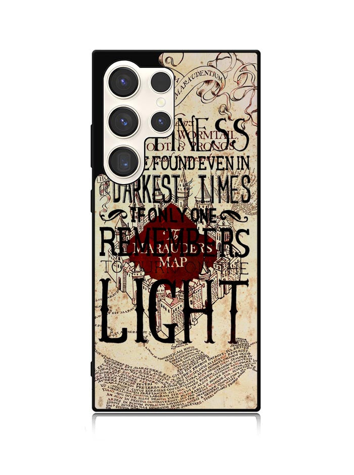 Harry Potter Marauders Map Happines Samsung Galaxy S24 Ultra 5G Case OV1242