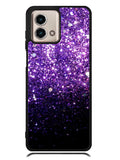 Purple Sparkling Glitter Motorola Moto G Stylus 5G 2023 Case