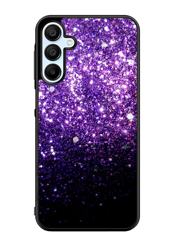 Purple Sparkling Glitter Samsung Galaxy A15 5G Case