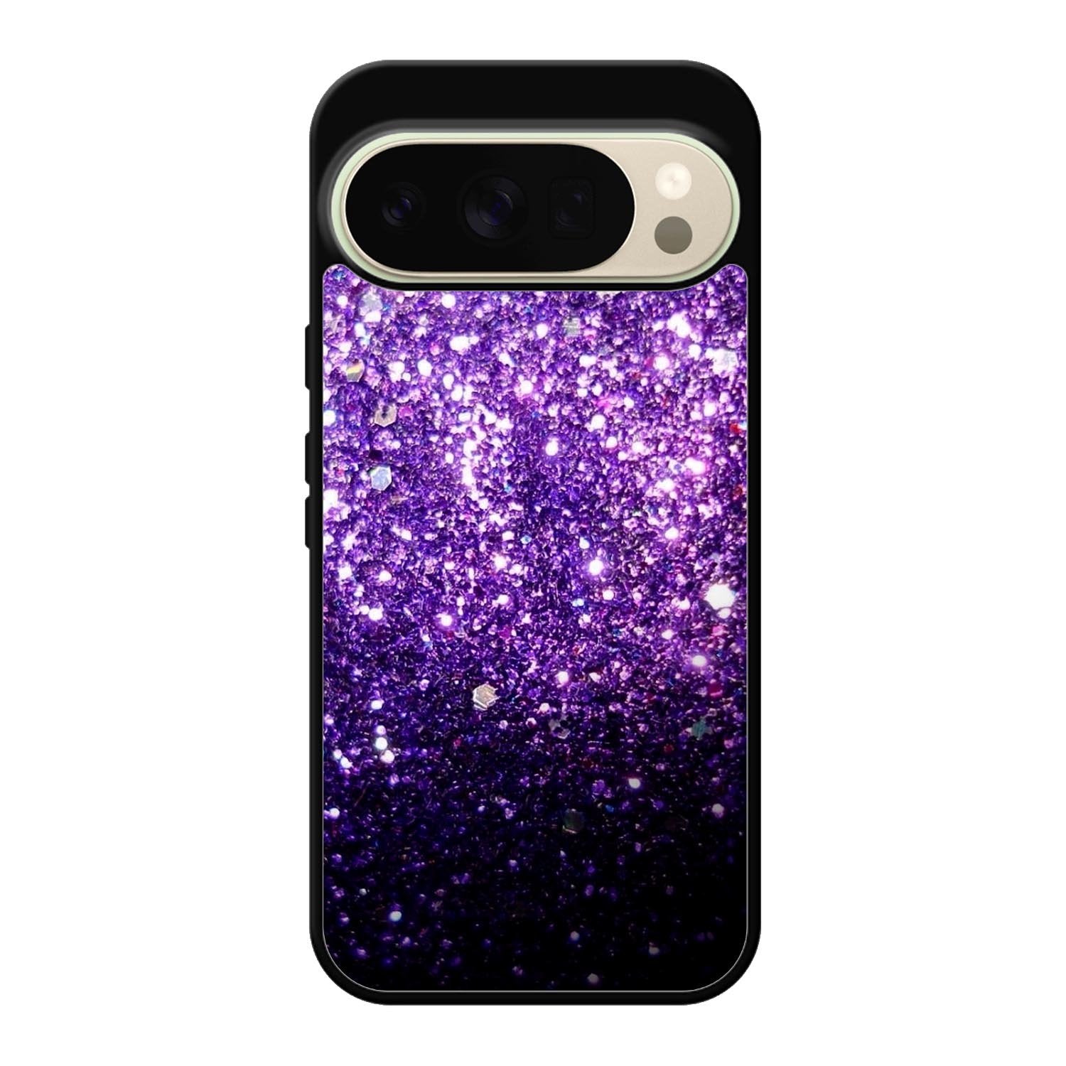 Purple Sparkling Glitter Google Pixel 10 Pro Case