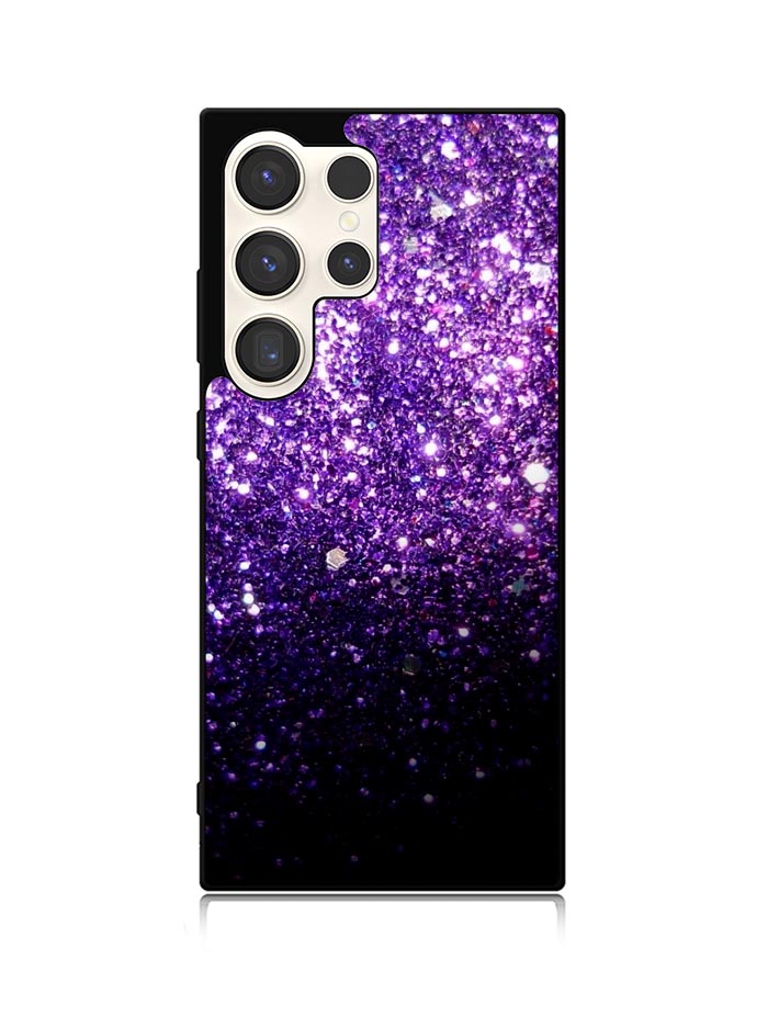 Purple Sparkling Glitter Samsung Galaxy S25 Ultra 5G Case