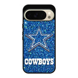 Dallas Cowboys Sparkling Glitter Google Pixel 10 Pro Case