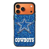 Dallas Cowboys Sparkling Glitter iPhone 17 Pro Case