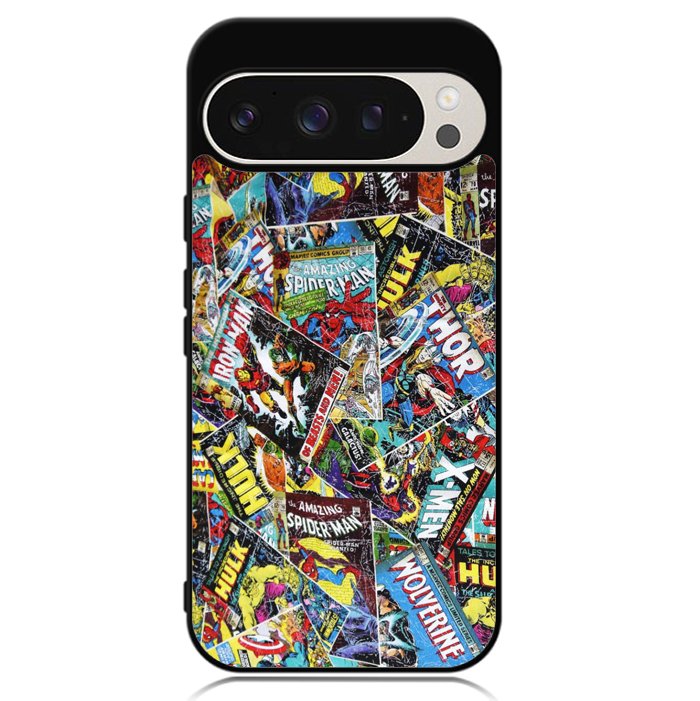 Marvel Comics Cover Google Pixel 9 Pro XL Case