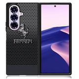 Ferrari Chrome Logo Samsung Galaxy Z Fold 7 Case OV1286