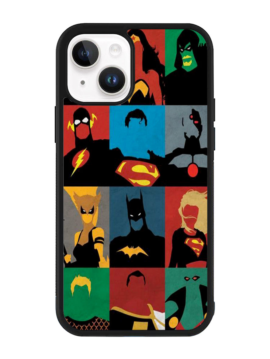Justice League DC Comics Superheroes iPhone 15 Plus Case OV1298