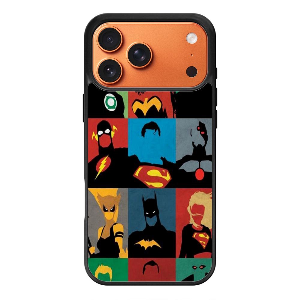 Justice League DC Comics Superheroes iPhone 17 Pro Case QC1298