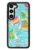 Lilly Pulitzer Sailboat Samsung Galaxy S23 5G Case