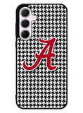 Alabama Houndstooth Crimson Tide Samsung Galaxy A35 5G Case