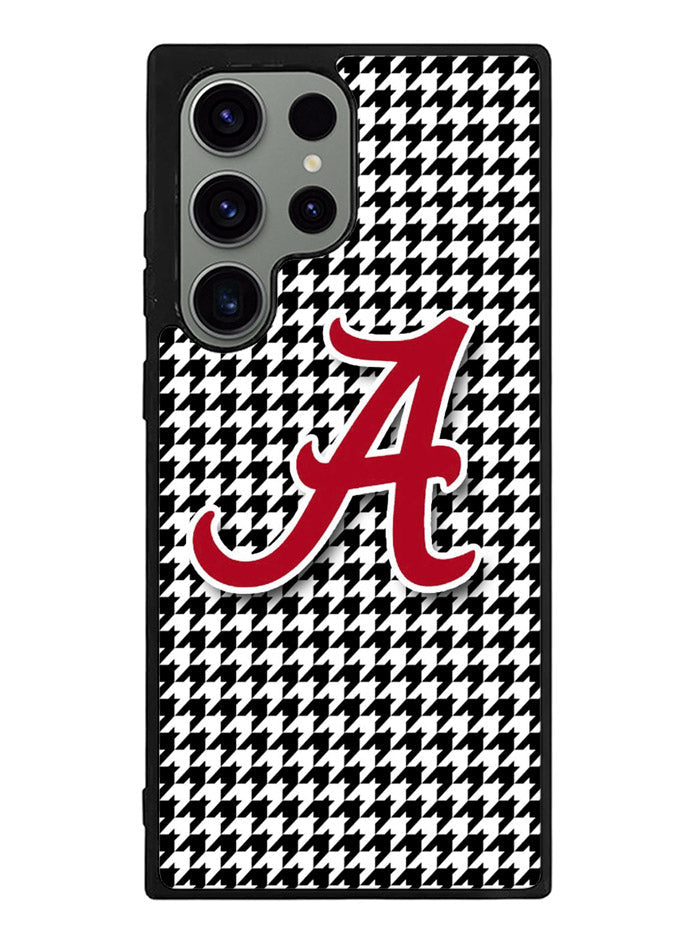 Alabama Houndstooth Crimson Tide Samsung Galaxy S23 Ultra 5G Case
