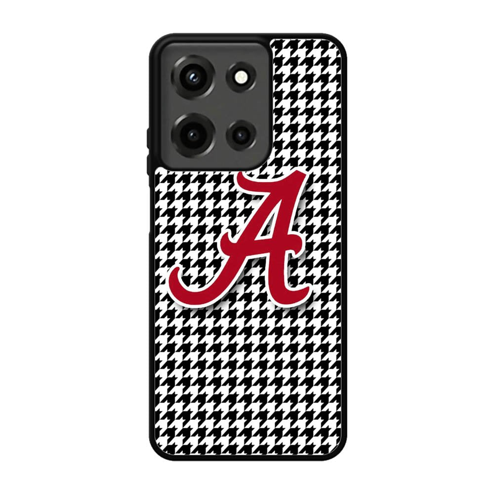 Alabama Houndstooth Crimson Tide Motorola Moto G 5G 2025 Case OV6035