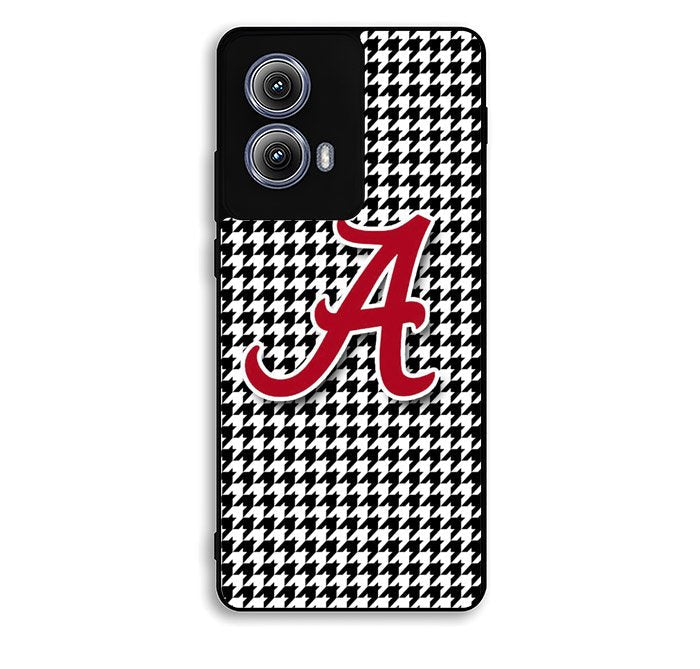 Alabama Houndstooth Crimson Tide Motorola Moto Edge 2024 Case OV4176