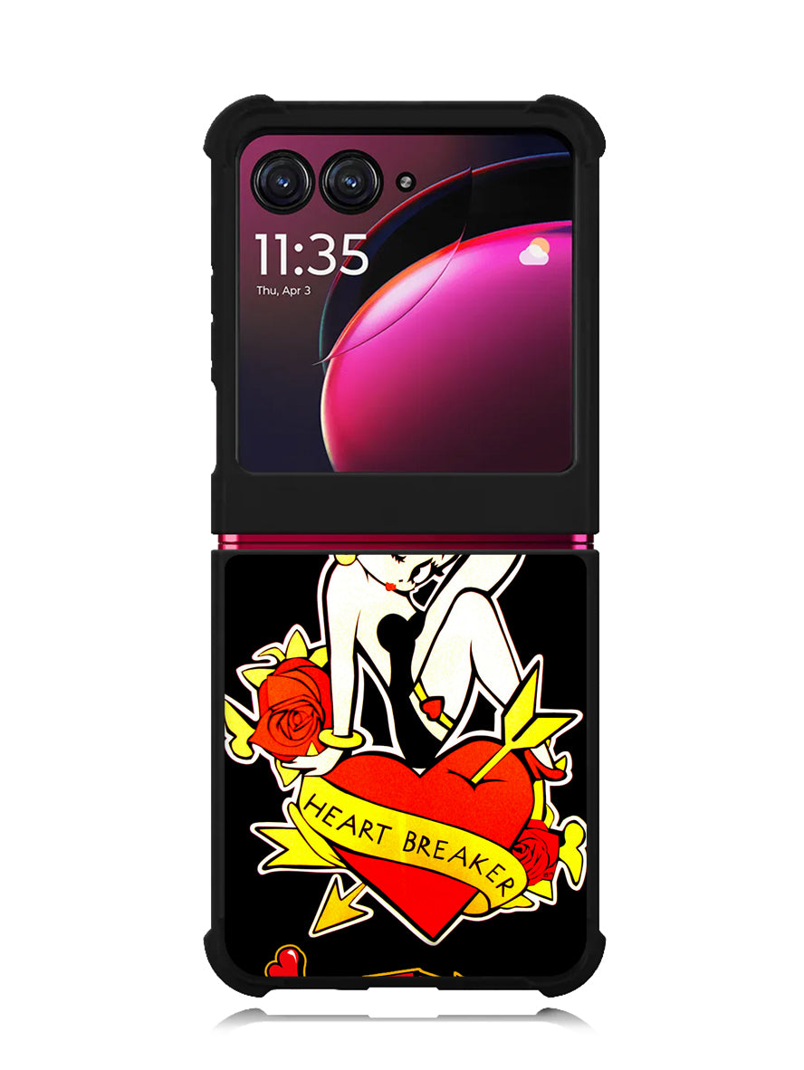 Betty Boop Heart Breaker Motorola Moto Razr Plus 2023 , Moto Razr+ 2023 Case OV1333