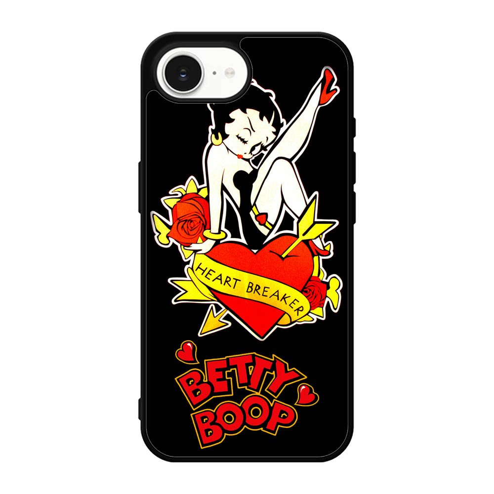 Betty Boop Heart Breaker iPhone 17e Case QC1333