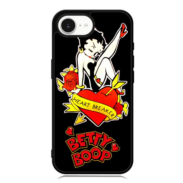 Betty Boop Heart Breaker iPhone 16e Case OV1333