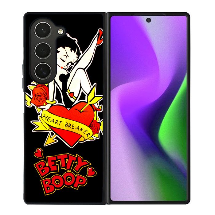 Betty Boop Heart Breaker Samsung Galaxy Z Fold 6 5G 2024 Case OV1333
