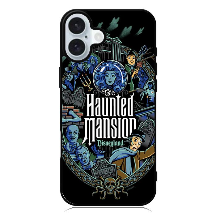 Haunted Mansion Disneyland iPhone 16 Plus Case QC1337