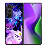 Gengar Sinister Pokemon Samsung Galaxy Z Fold 6 Case