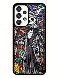 Nightmare Before Christmas Art Glass Samsung Galaxy A53 5G Case
