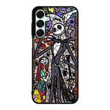 Nightmare Before Christmas Art Glass Samsung Galaxy A16 Case OV4796