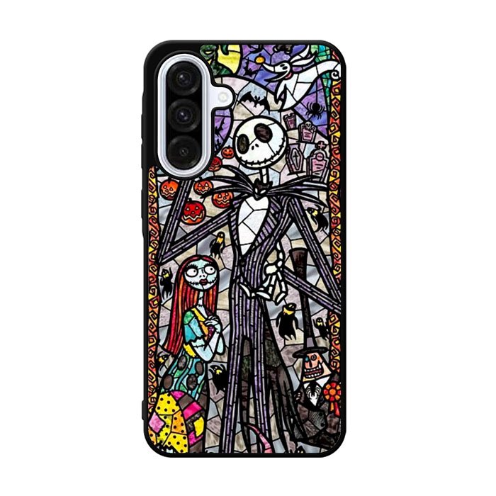 Nightmare Before Christmas Art Glass Samsung Galaxy A36 Case OV6176