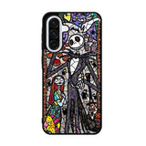 Nightmare Before Christmas Art Glass Samsung Galaxy A36 Case OV6176