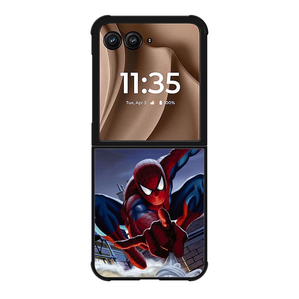 Spiderman Marvel Swing Motorola Moto RAZR Plus 2025 Case OV1355