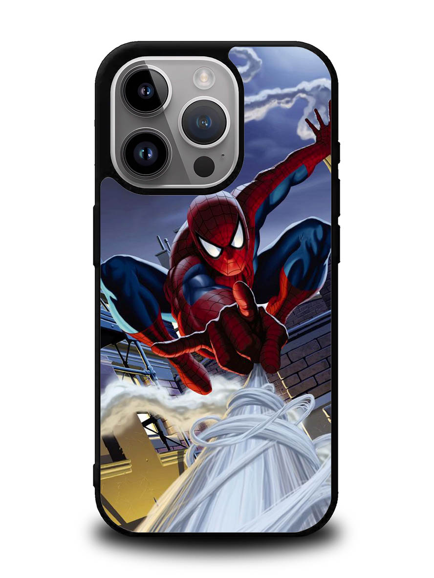 Spiderman Marvel Swing iPhone 14 Pro Case QC1355