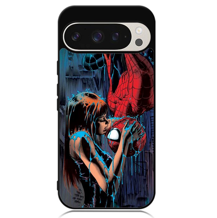 Spiderman Mary Jane Kissing Google Pixel 9 Pro XL Case OV1356