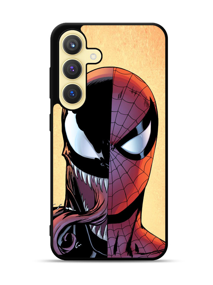 Venom Vs Spiderman Face Samsung Galaxy S23 Plus 5G , Samsung Galaxy S23+ 5G Case QC1358