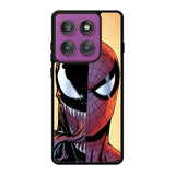 Venom Vs Spiderman Face Motorola Moto Edge 60 Pro Case QC1358