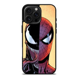 Venom Vs Spiderman Face iPhone 16 Pro Max Case OV1358
