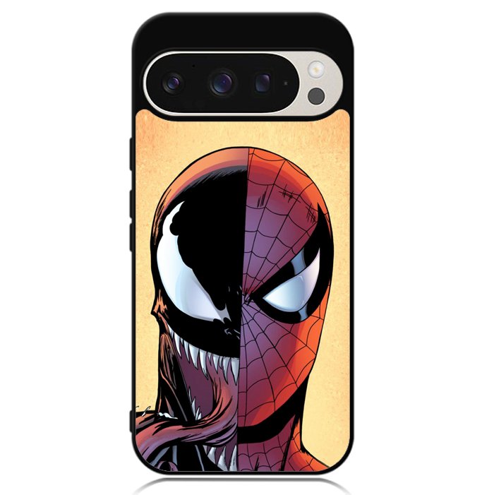 Venom Vs Spiderman Face Google Pixel 9 | Pixel 9 Pro Case OV1358