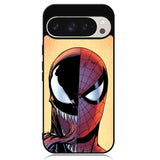 Venom Vs Spiderman Face Google Pixel 9 | Pixel 9 Pro Case OV1358