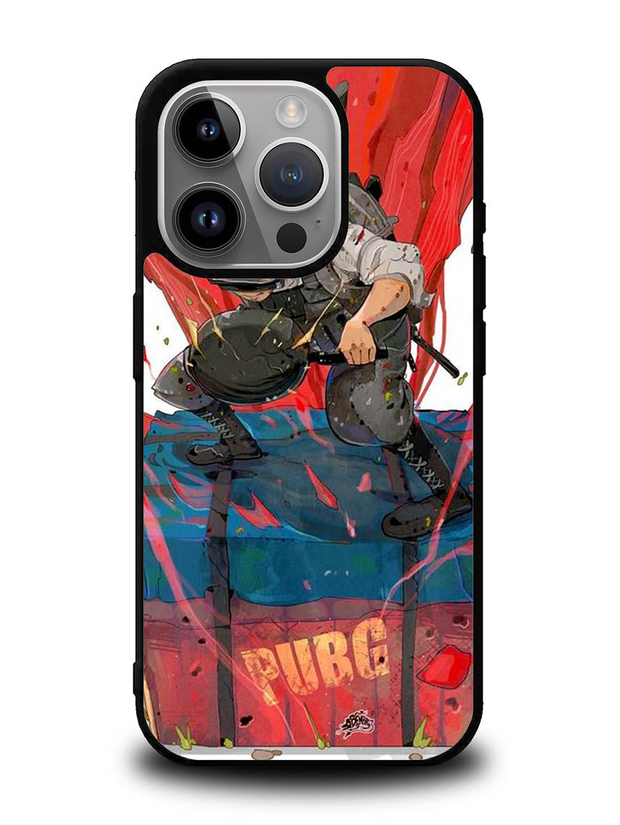 Pubg Game iPhone 15 Pro Case OV1363