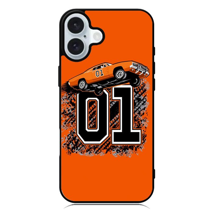 General Lee 01 Dukes Of Hazzard iPhone 16 Plus Case
