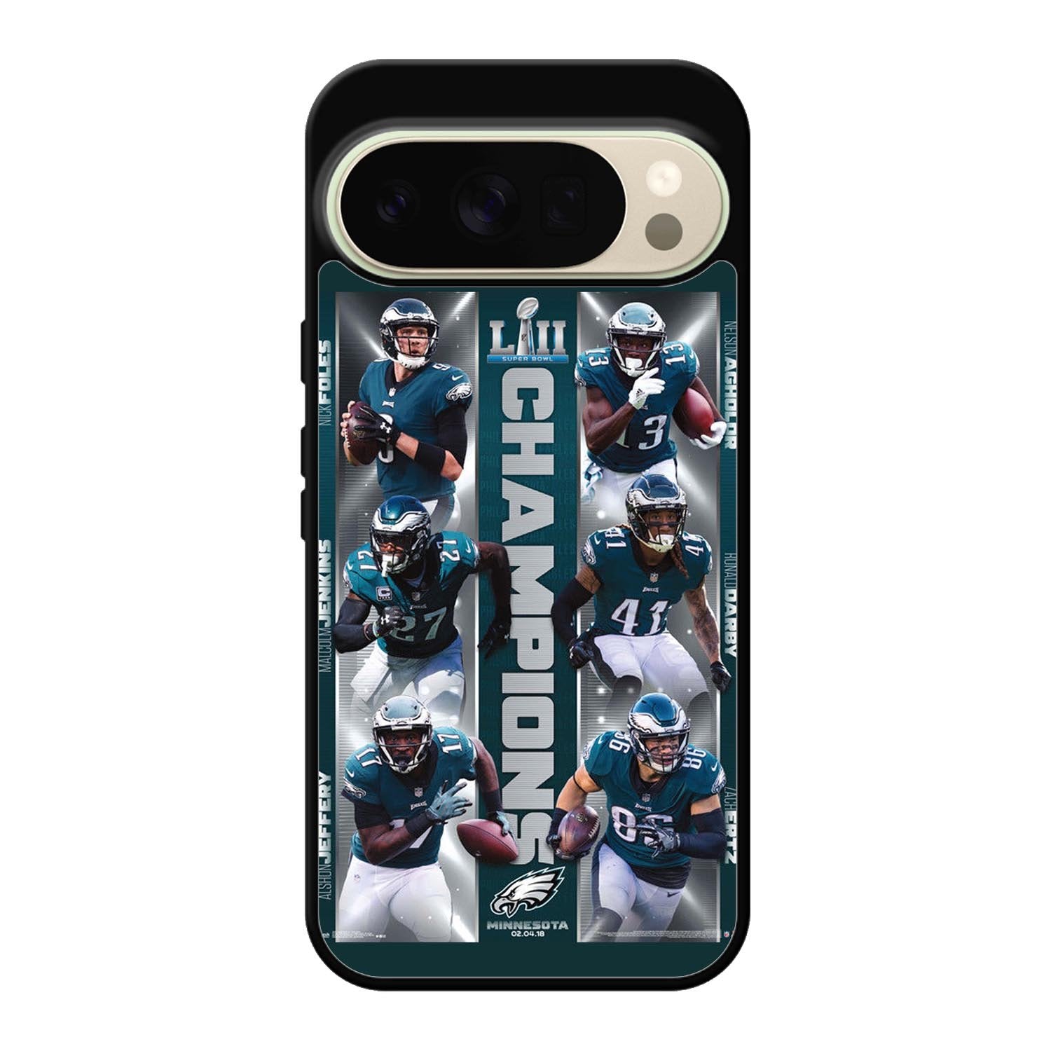 Philadelphia Eagles Super Bowl Google Pixel 10 Pro Case