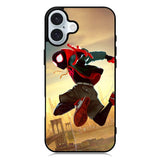 Spiderman Swing iPhone 16 Case QC1390