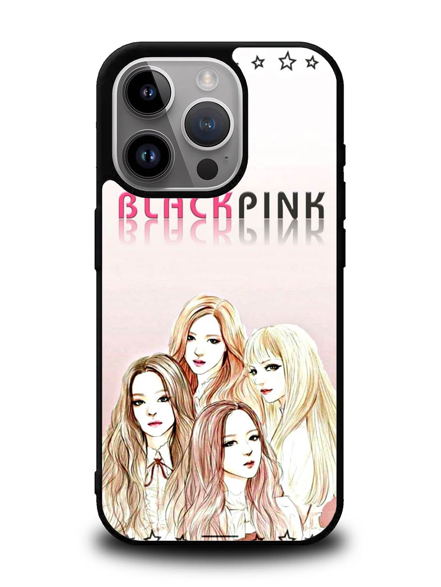 Blackpink Drawing iPhone 15 Pro Case OV1397