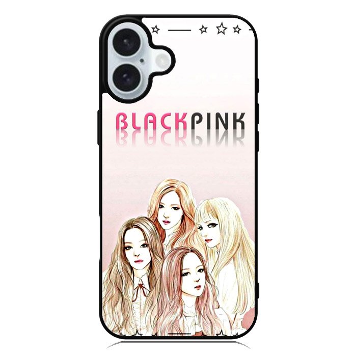 Blackpink Drawing iPhone 16 Plus Case QC1397