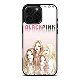 Blackpink Drawing iPhone 16 Pro Max Case OV1397
