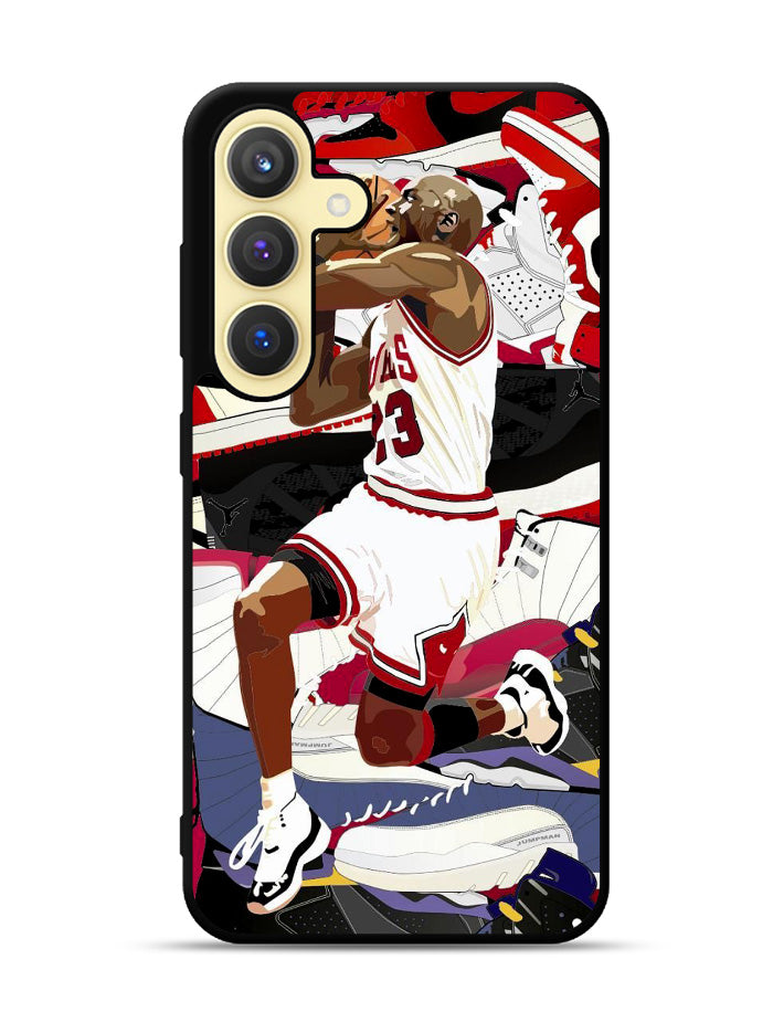 Michael Jordan 23 Samsung Galaxy S25 Plus 5G , Samsung Galaxy S25+ 5G Case