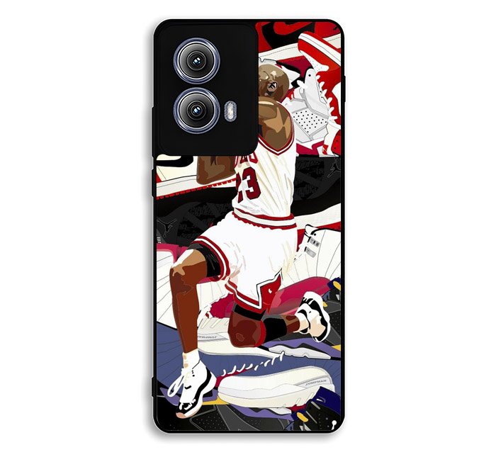 Michael Jordan 23 Motorola Moto Edge 2024 Case OV3139