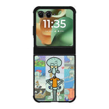 Squidward Spongebob Wallpaper Motorola Moto RAZR 2025 Case OV1409