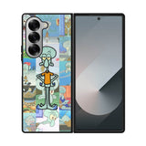 Squidward Spongebob Wallpaper Samsung Galaxy Z Fold 7 5G Case QC1409