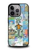 Squidward Spongebob Wallpaper iPhone 15 Pro Max Case OV1409