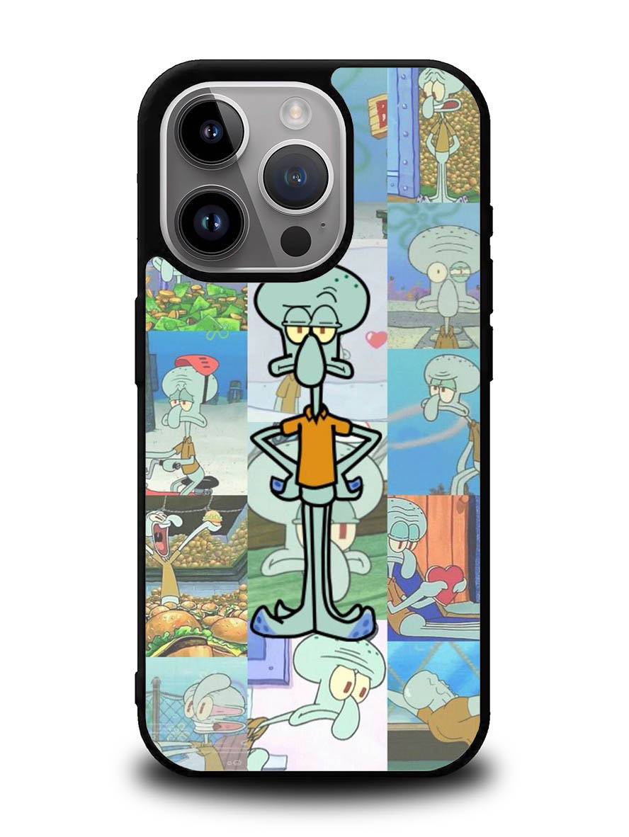 Squidward Spongebob Wallpaper iPhone 15 Pro Case OV1409
