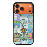 Squidward Spongebob Wallpaper iPhone 17 Pro Case QC1409