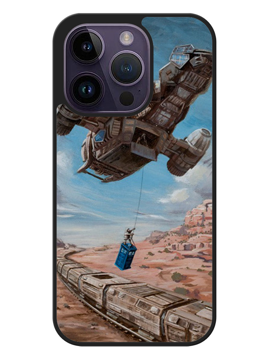 Time Job Firefly Tardis Doctor Who iPhone 14 Pro Max Case
