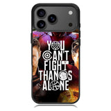 Avengers You Cant Fight Thanos Alone iPhone 17 Pro Case OV1427